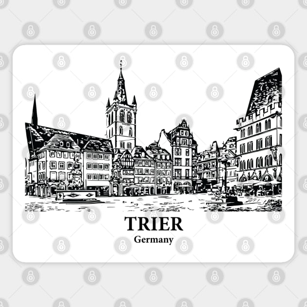 Trier - Germany Magnet by Lakeric